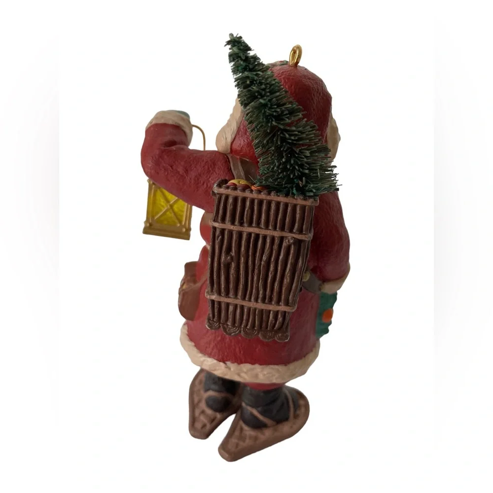 Hallmark‎ 1994 Christmas Ornament Merry Olde Santa Lantern Snowshoes (No Box)